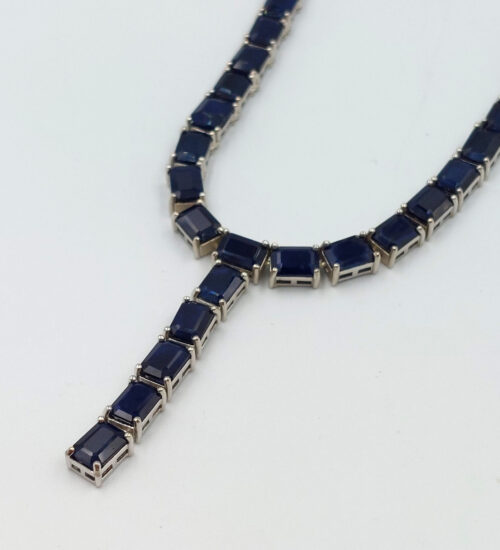 sapphire-necklace-earrings-set