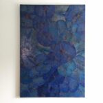 blues-wall-art-lotus-leaves