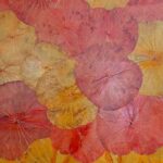 yellow-red-lotus-wall-panel