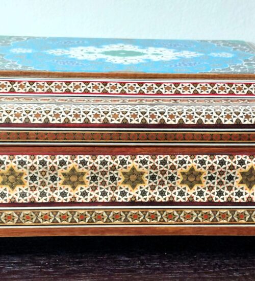 khatam-marquetry-Iranian-chest