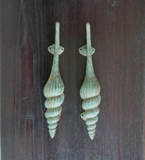 sealife-shells-bronze-door-handles